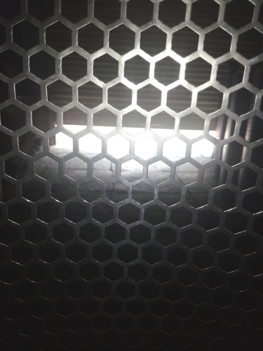 Hexa Hole Perforated sheet