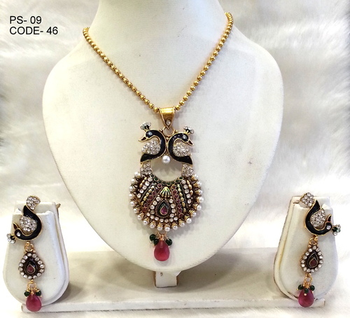 Copper Alloy Antique Pendant Set