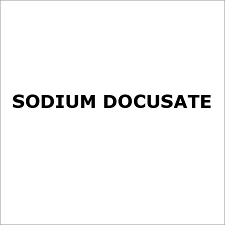 Docusate Sodium