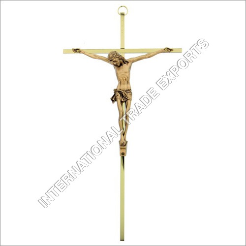 Jesus Brass Cross
