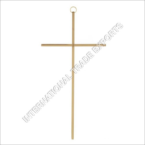 Brass Crucifix Pendant