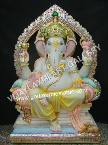 God Ganesh Marble Statue