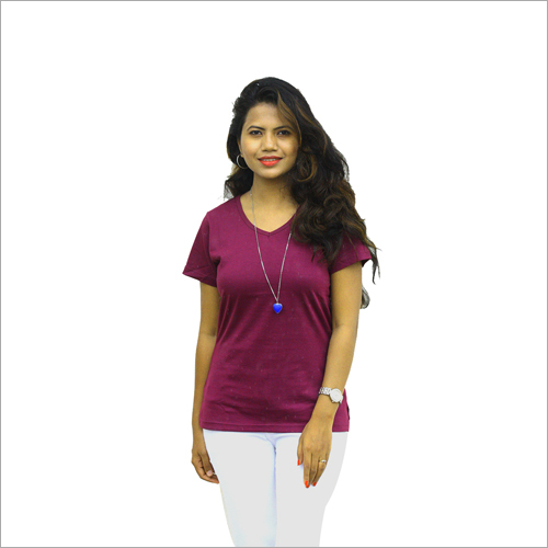 Plain Ladies T Shirts