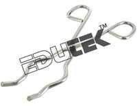 Crucible Tongs - Steel Nickel Plated Wire, 5 Mm Diameter, 229 Mm Length | Designed For High-temperature Handling In Labs And Industrial Use