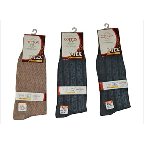 Multicolor Men Cotton Formal Socks