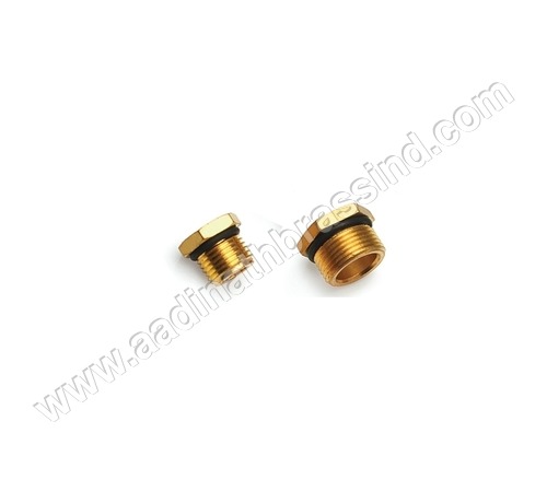 Brass Reducer - Brass 6-12mm Gold, ASTM B16 | Size Reduction, Pressure Control, NPT Thread