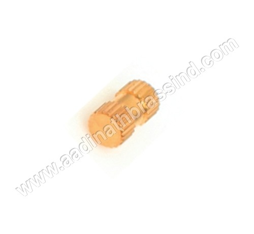 Brass Close End Knurling Inserts