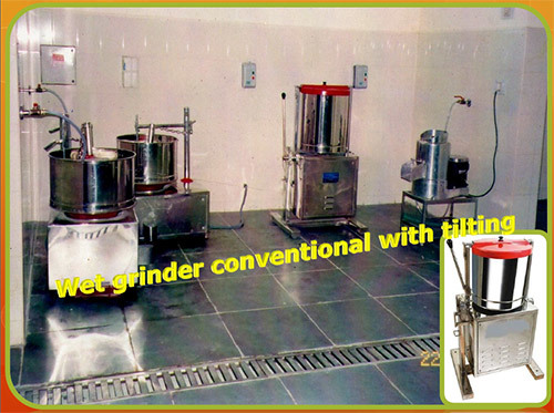 Conventional Wet Grinder with Tilting