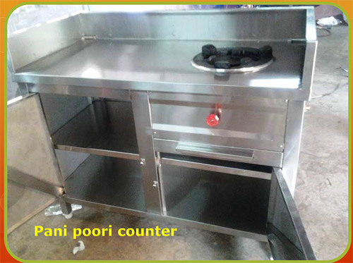 Pani Puri Counter