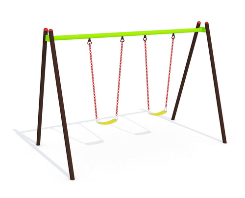 Playground Double Swings