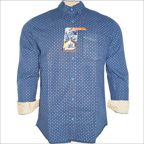 Colour Small Box Print Shirt