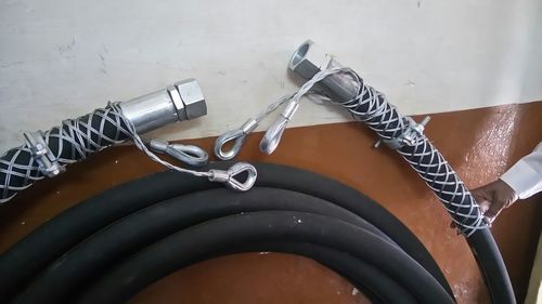 Galvanised Wire ( 2 Mm Diameter ) Heavy Duty Hydraulic Hose Grip