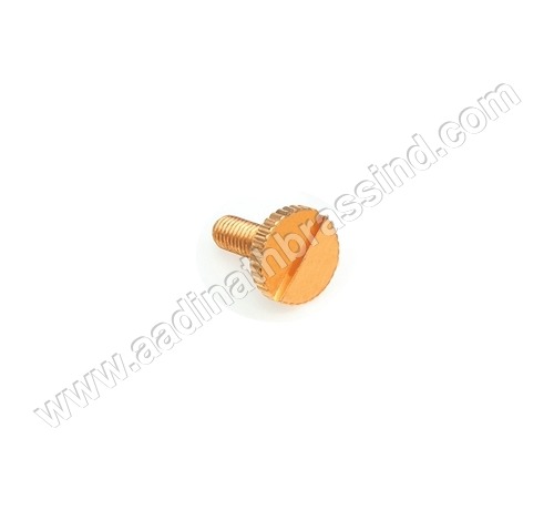 Brass Screw Knurling Type