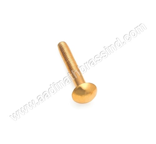 Brass Stud Screw Round Head