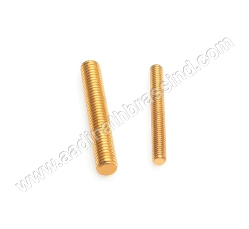 Brass Threaded Stud