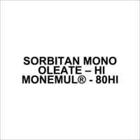 High Oleic Grade Sorbitan Monooleate