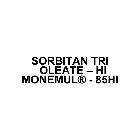 High Oleic Grade Sorbitan Trioleate