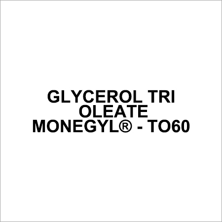 Glycerol Trioleate Acid Value: 3 Mgkoh/g