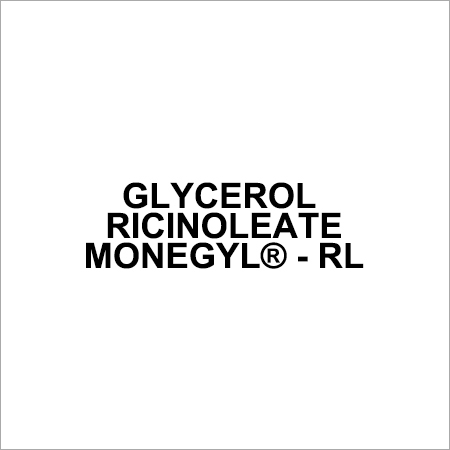 Glyceryl Ricinoleate Acid Value: 5 Mgkoh/G