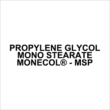 Propylene Glycol Monostearate Acid Value: 3 Mgkoh/G