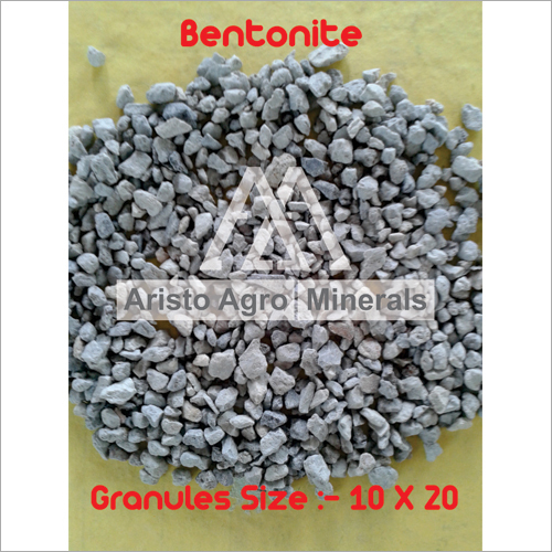 Unroasted Bentonite Granules