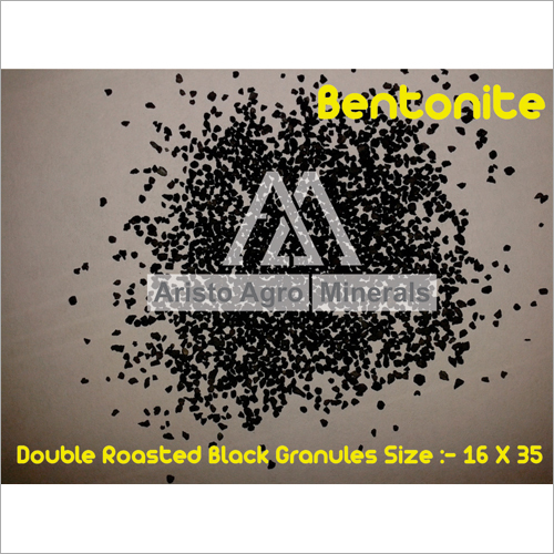 Double Roasted Black Bentonite Granules