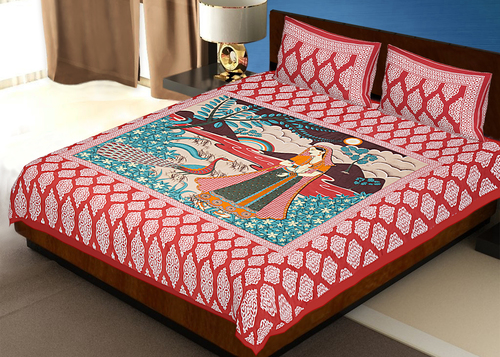 Rajasthani Printed Cotton Bed Sheets