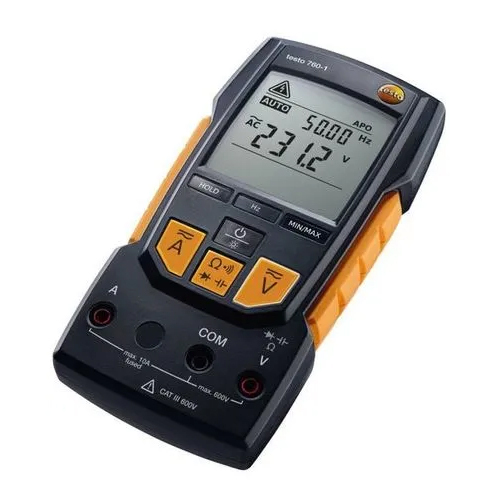 Digital Multimeter - Metal And Plastic Construction | Large Backlit Display, True RMS Measurement, Low Pass Filter, Function Keys Navigation, Current Measurement Range