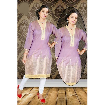 Ladies Cotton Silk Kurti