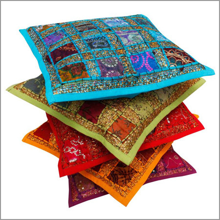 Jaipuri Designer Patchwork Cushion Cover Set
