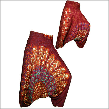 Printed Harem Pants