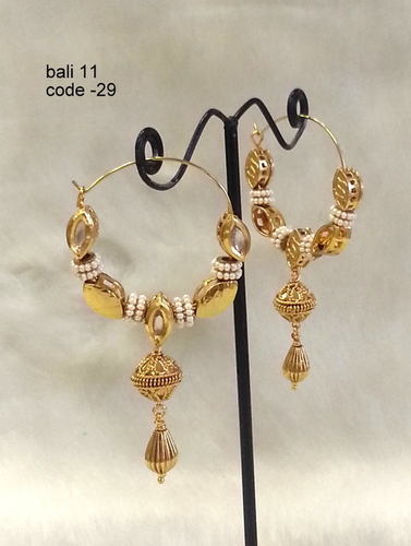 Antique Bali - Copper Alloy with Diamond Stone | Mesmerizing Designs, Comfortable Use, Stylish Look, Lustrous Shine