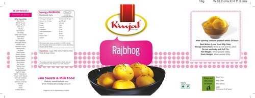 Rajbhog Tin Packing