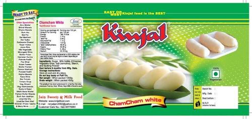 ChamCham White 500 Gram - Ready to Eat | Sweet Taste, Ideal for Party & Restaurant Use, Convenient Bag Packaging