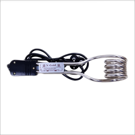 Immersion Rod - Stainless Steel, 15 Inches | 1000 Watts, Lightweight, Energy Efficient, 3 Feet Cord, 1 Year Warranty