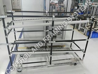 ESD Fifo Rack with ESD Rollers By CONTROL AND FRAMING SYSTEMS