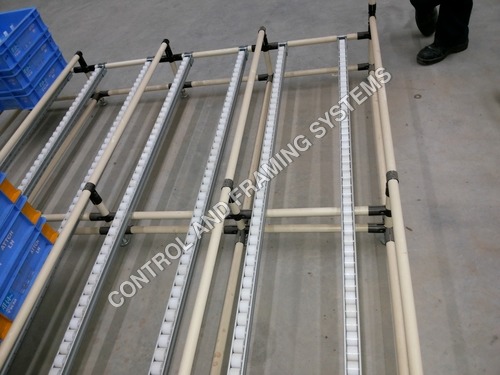 ABS Pipe Gravity Roller By CONTROL AND FRAMING SYSTEMS