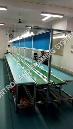 Aluminium Assembly line with Belt Conveyor