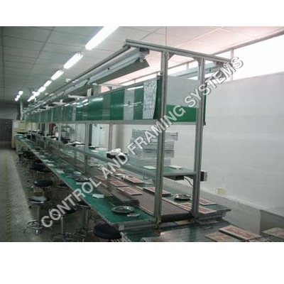 Aluminium Assembly Line with conveyor