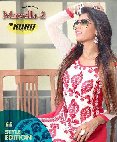 Cotton Kurti Decoration Material: Cloths