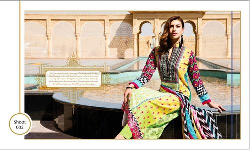 Cotton Polyester Salwar Kameez Materials Catalog