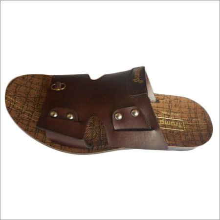 Gents Brown Slipper