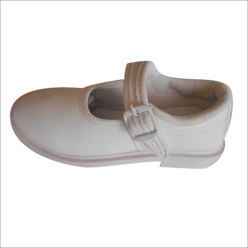 White Girls School Shoes