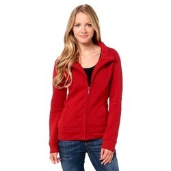 Womens Sweatshirts - Cotton Blend, S-XL, Red | Soft Fabric, Lightweight, Stylish Design, Warmth, Easy Wash