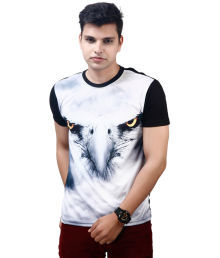 Posh-7-Multi-Polyester-Round-Nack T-Shirt