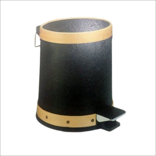 SS Black Pedal Bin