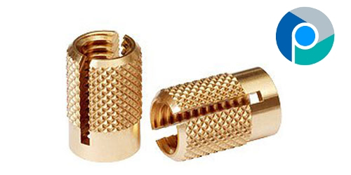 Brass Knurled Expansion Inserts