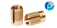 Brass Knurled Expansion Inserts