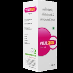Multivitamin Multimineral and Antioxident Syrup