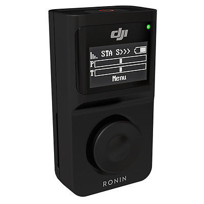 Thumb Controller for Ronin-M - 68x36x23 mm, 2.4 GHz, 18h Battery Life | OLED Display, Dual Compatibility, Easy Mounting, 60m Range
